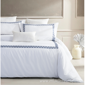 white bedding set hotel bed sheet white
